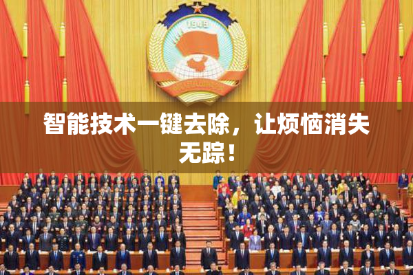 智能技术一键去除，让烦恼消失无踪！