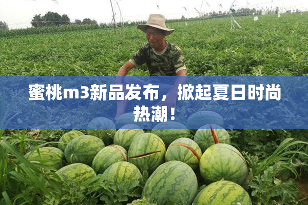 蜜桃m3新品发布，掀起夏日时尚热潮！