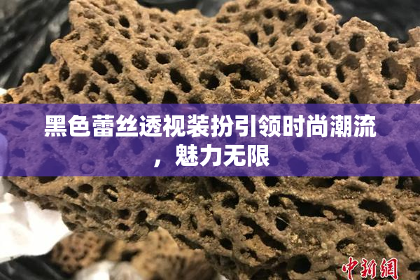 黑色蕾丝透视装扮引领时尚潮流，魅力无限