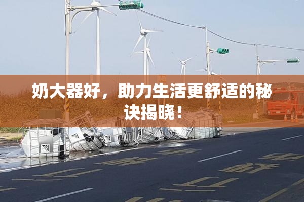 奶大器好，助力生活更舒适的秘诀揭晓！