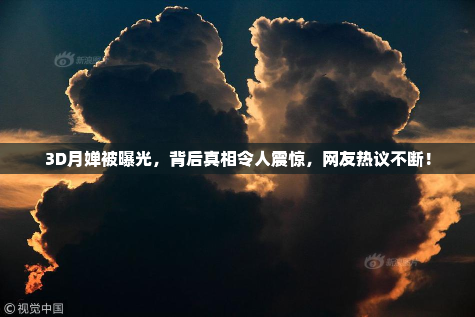 3D月婵被曝光，背后真相令人震惊，网友热议不断！