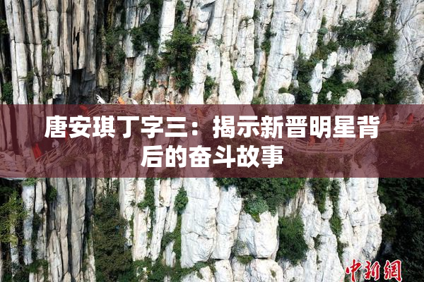 唐安琪丁字三：揭示新晋明星背后的奋斗故事