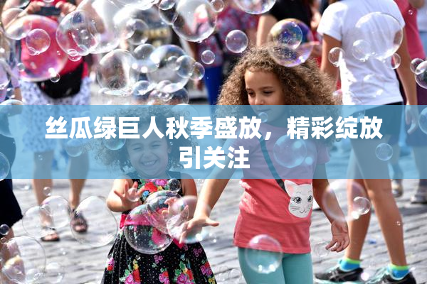 丝瓜绿巨人秋季盛放，精彩绽放引关注