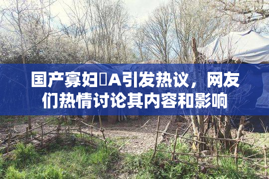 国产寡妇婬A引发热议，网友们热情讨论其内容和影响