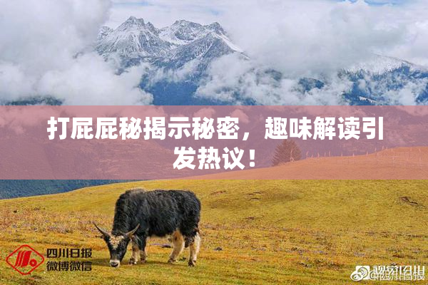 打屁屁秘揭示秘密，趣味解读引发热议！