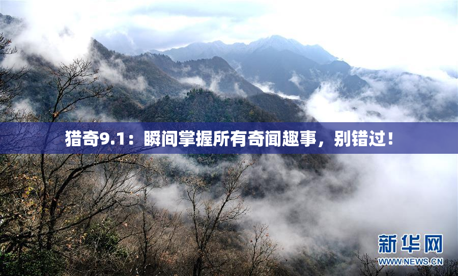 猎奇9.1：瞬间掌握所有奇闻趣事，别错过！