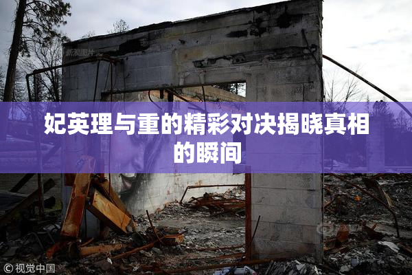 妃英理与重的精彩对决揭晓真相的瞬间