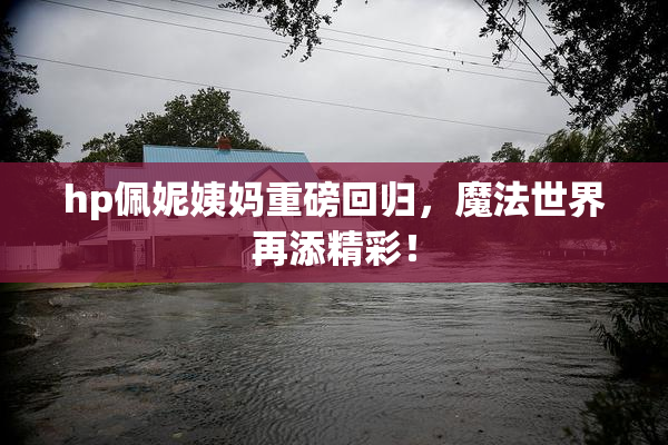 hp佩妮姨妈重磅回归，魔法世界再添精彩！
