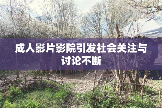 成人影片影院引发社会关注与讨论不断