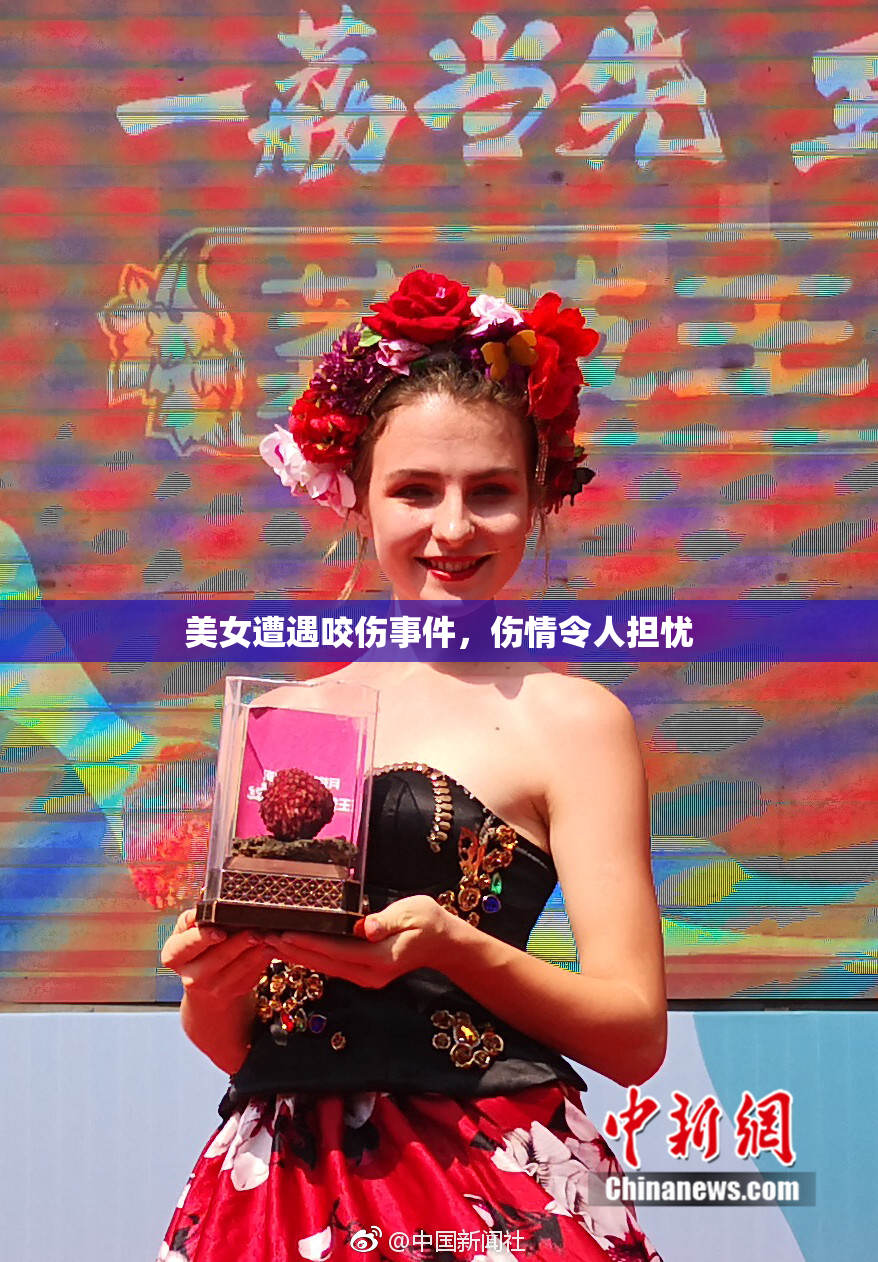 美女遭遇咬伤事件，伤情令人担忧
