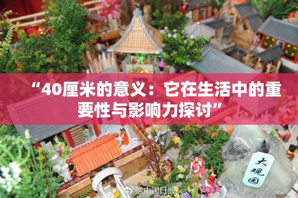 “40厘米的意义：它在生活中的重要性与影响力探讨”