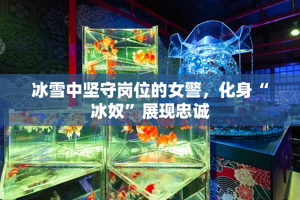 冰雪中坚守岗位的女警，化身“冰奴”展现忠诚