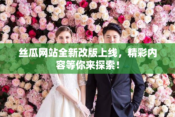 丝瓜网站全新改版上线，精彩内容等你来探索！