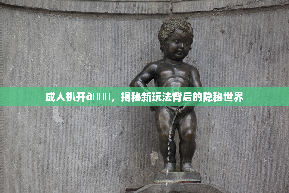 成人扒开🍑，揭秘新玩法背后的隐秘世界