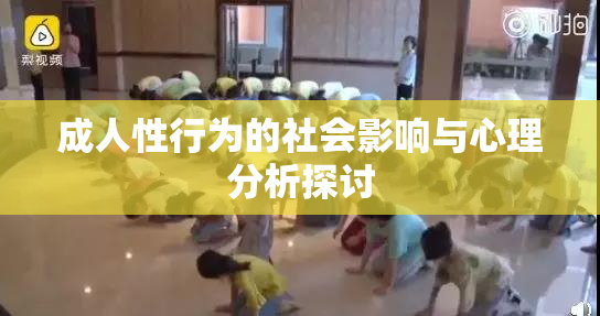 成人性行为的社会影响与心理分析探讨