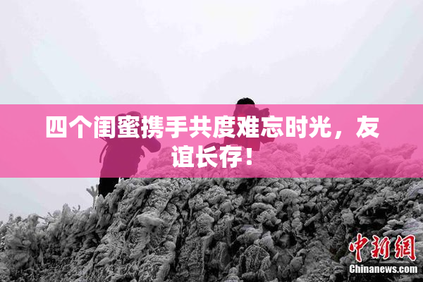 四个闺蜜携手共度难忘时光，友谊长存！