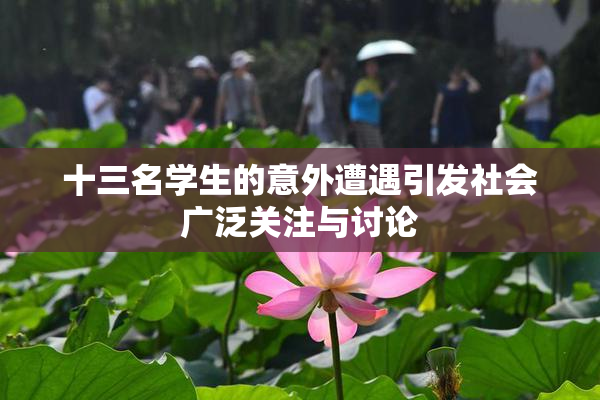 十三名学生的意外遭遇引发社会广泛关注与讨论