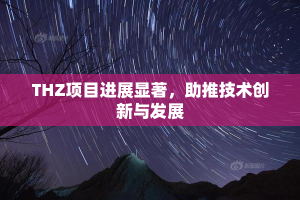 THZ项目进展显著，助推技术创新与发展