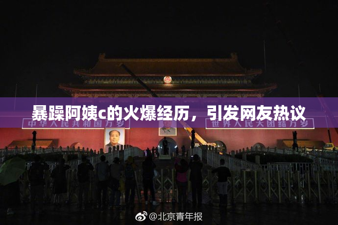暴躁阿姨c的火爆经历，引发网友热议