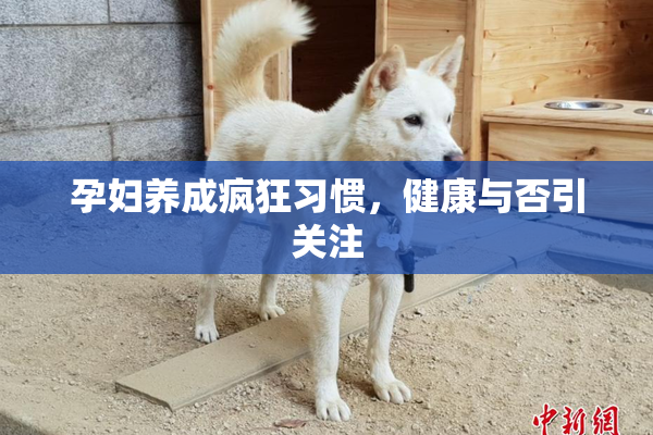 孕妇养成疯狂习惯，健康与否引关注