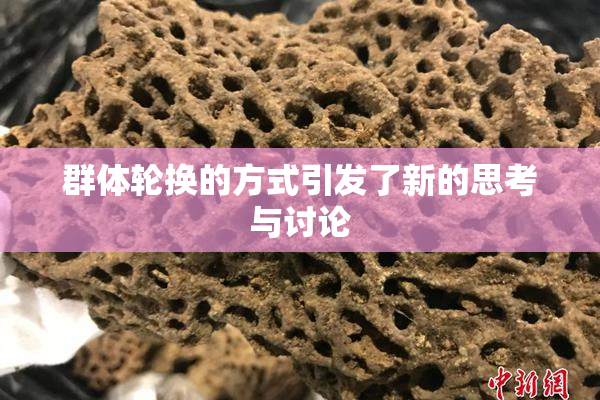 群体轮换的方式引发了新的思考与讨论