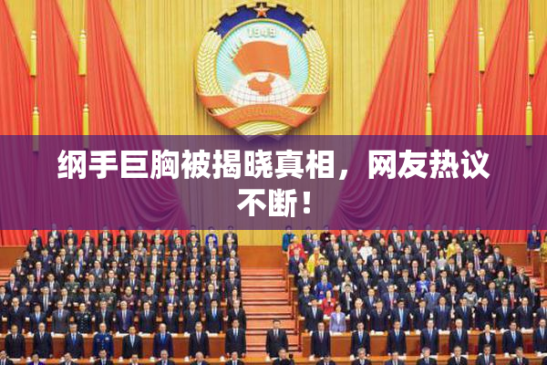 纲手巨胸被揭晓真相，网友热议不断！