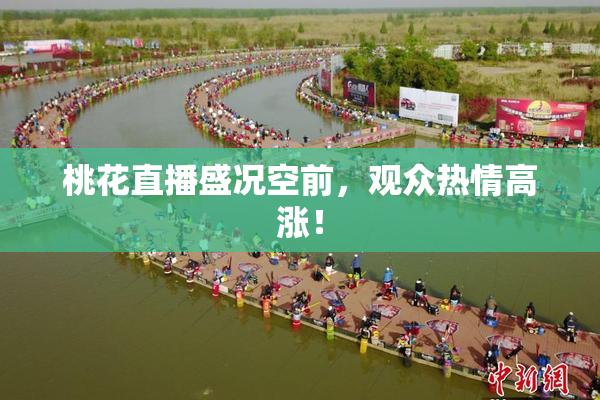 桃花直播盛况空前，观众热情高涨！