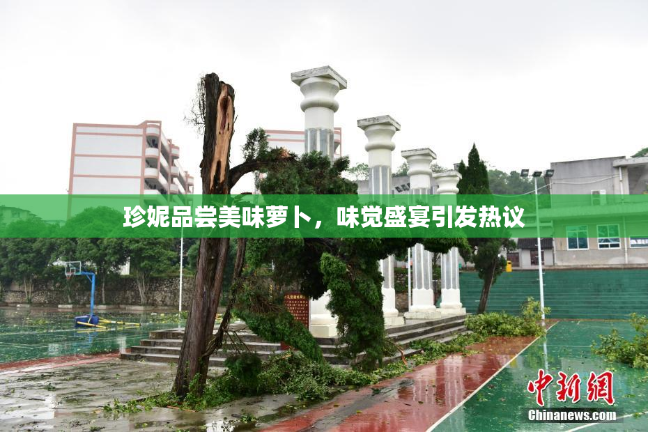 珍妮品尝美味萝卜，味觉盛宴引发热议