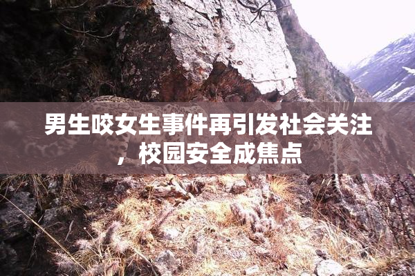 男生咬女生事件再引发社会关注，校园安全成焦点