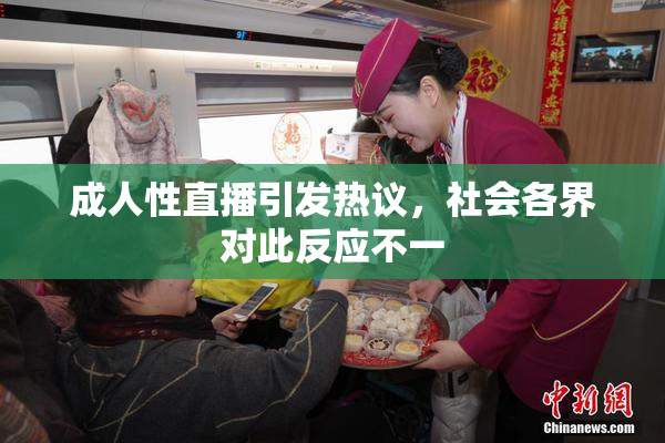 成人性直播引发热议，社会各界对此反应不一