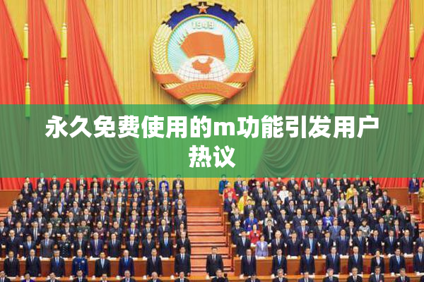 永久免费使用的m功能引发用户热议