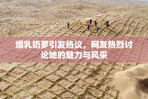 爆乳奶萝引发热议，网友热烈讨论她的魅力与风采