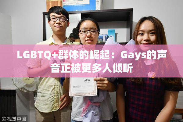 LGBTQ+群体的崛起：Gays的声音正被更多人倾听