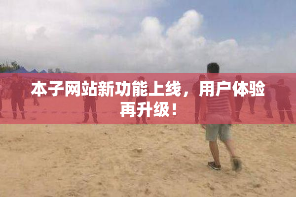 本子网站新功能上线，用户体验再升级！