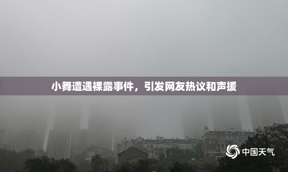 小舞遭遇裸露事件，引发网友热议和声援