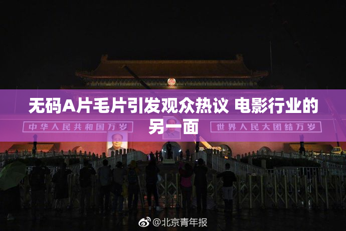 无码A片毛片引发观众热议 电影行业的另一面