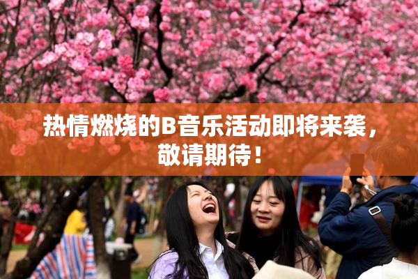 热情燃烧的B音乐活动即将来袭，敬请期待！