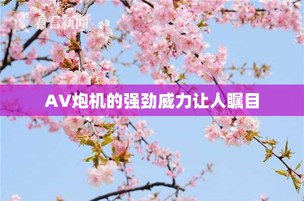 AV炮机的强劲威力让人瞩目