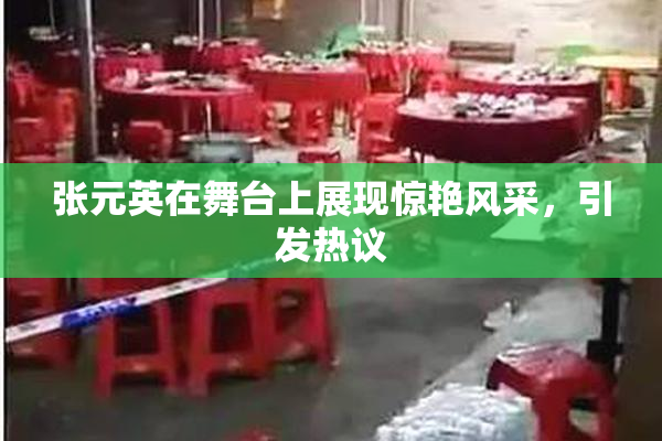 张元英在舞台上展现惊艳风采，引发热议