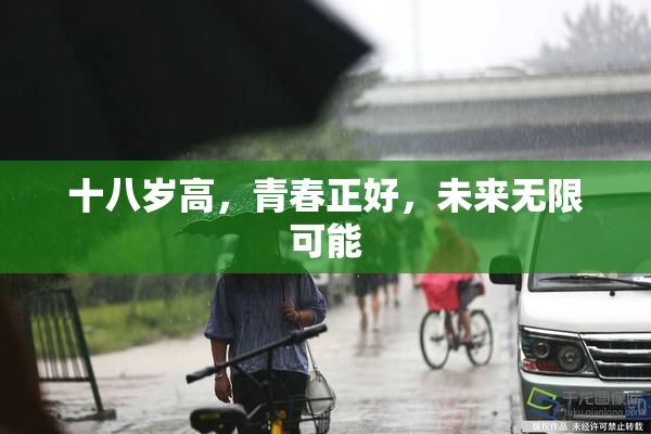 十八岁高，青春正好，未来无限可能