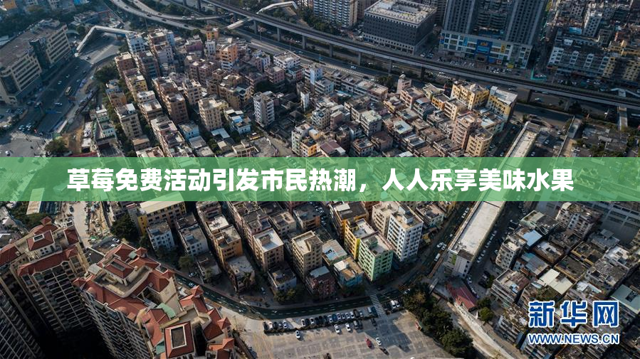 草莓免费活动引发市民热潮，人人乐享美味水果