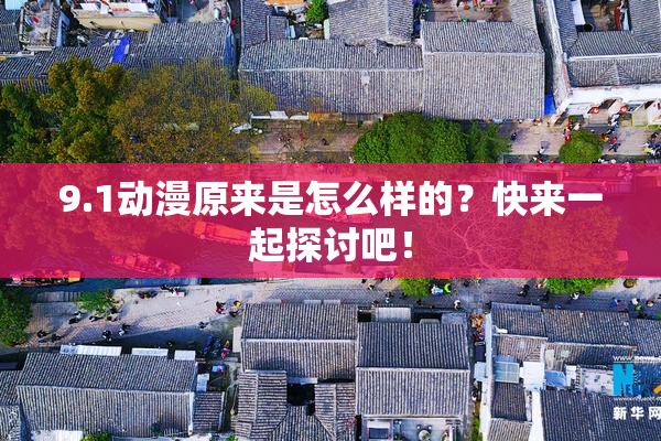 9.1动漫原来是怎么样的？快来一起探讨吧！