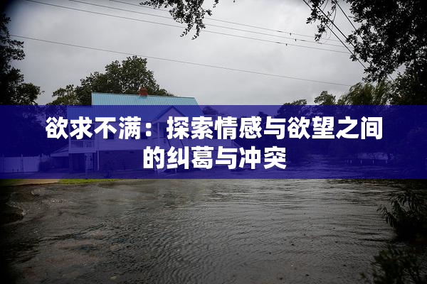 欲求不满：探索情感与欲望之间的纠葛与冲突