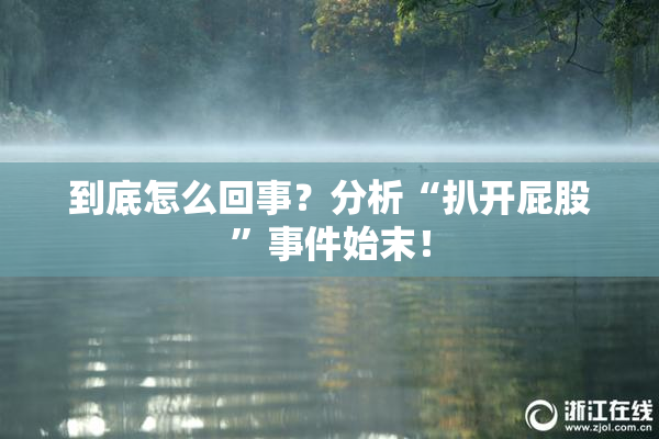 到底怎么回事？分析“扒开屁股”事件始末！