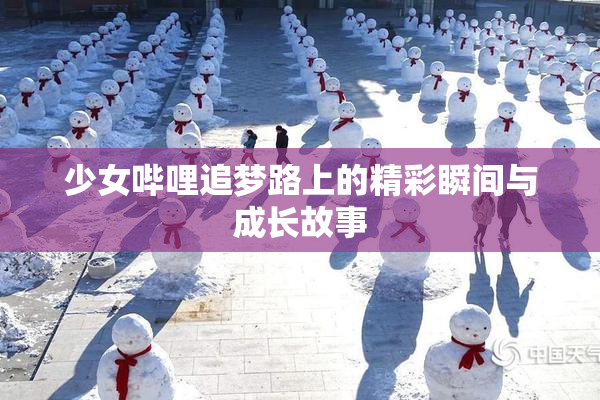少女哔哩追梦路上的精彩瞬间与成长故事