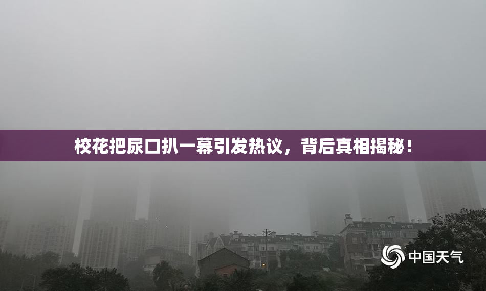 校花把尿口扒一幕引发热议，背后真相揭秘！