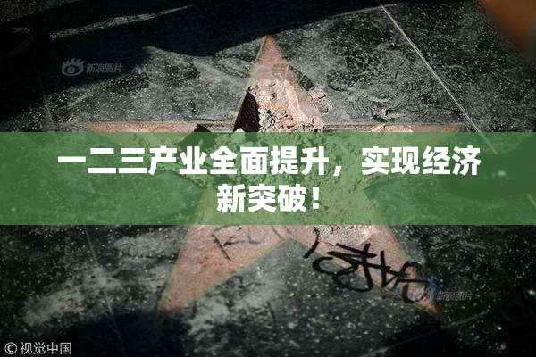 一二三产业全面提升，实现经济新突破！