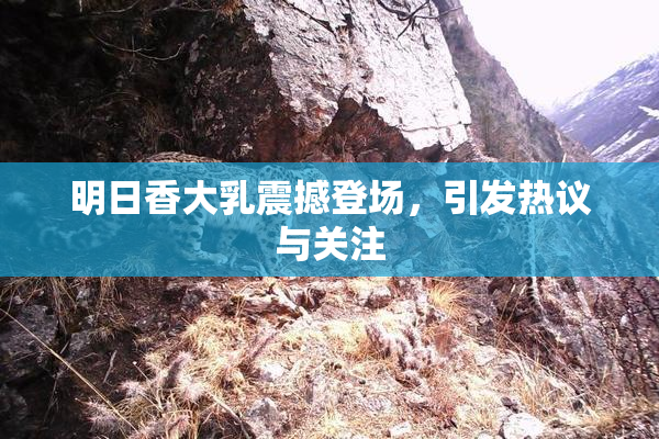 明日香大乳震撼登场，引发热议与关注