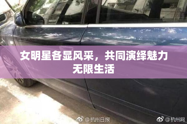 女明星各显风采，共同演绎魅力无限生活