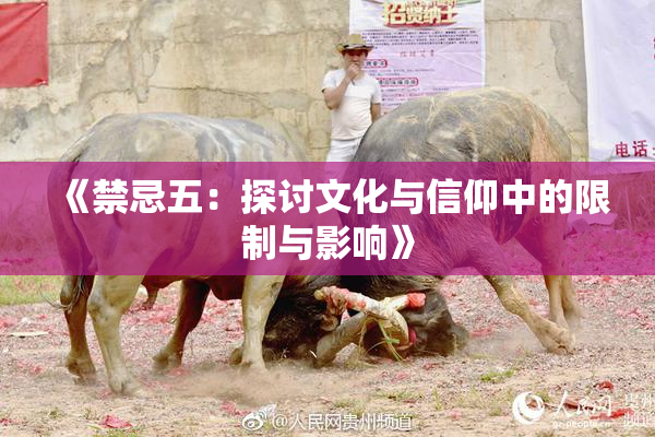 《禁忌五：探讨文化与信仰中的限制与影响》